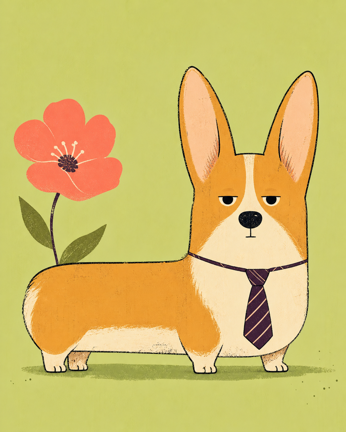 Corgi animal creator concept