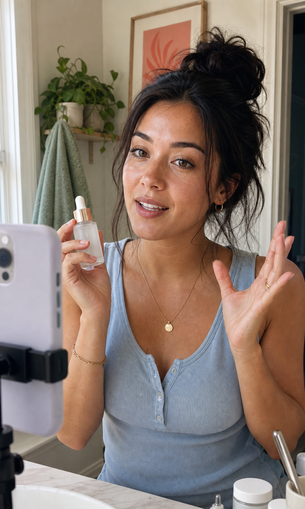 Virtual beauty spokesperson concept